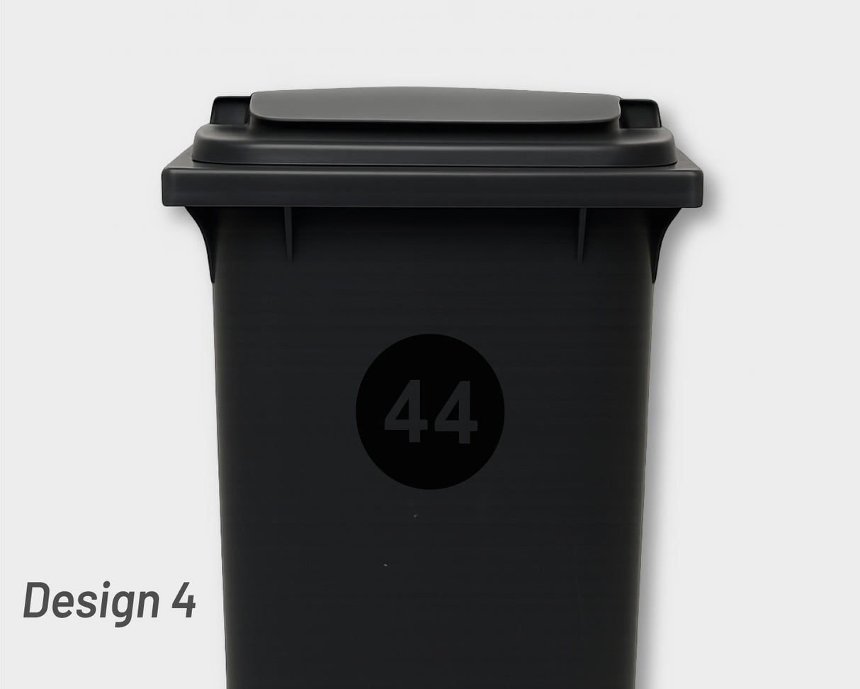 BULK PACK - Bin Numbers - 4 x Regular 4 x Small