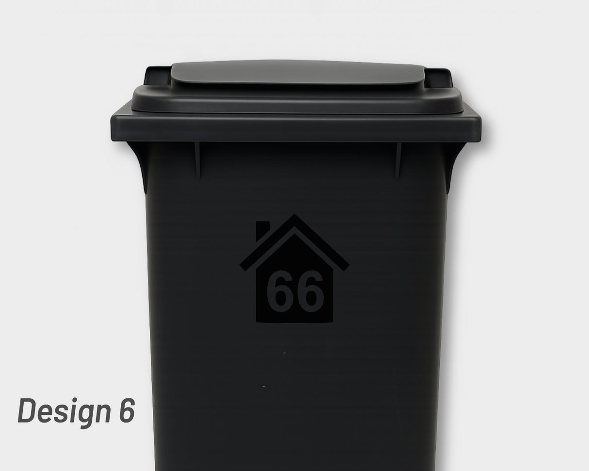 BULK PACK - Bin Numbers - 4 x Regular 4 x Small