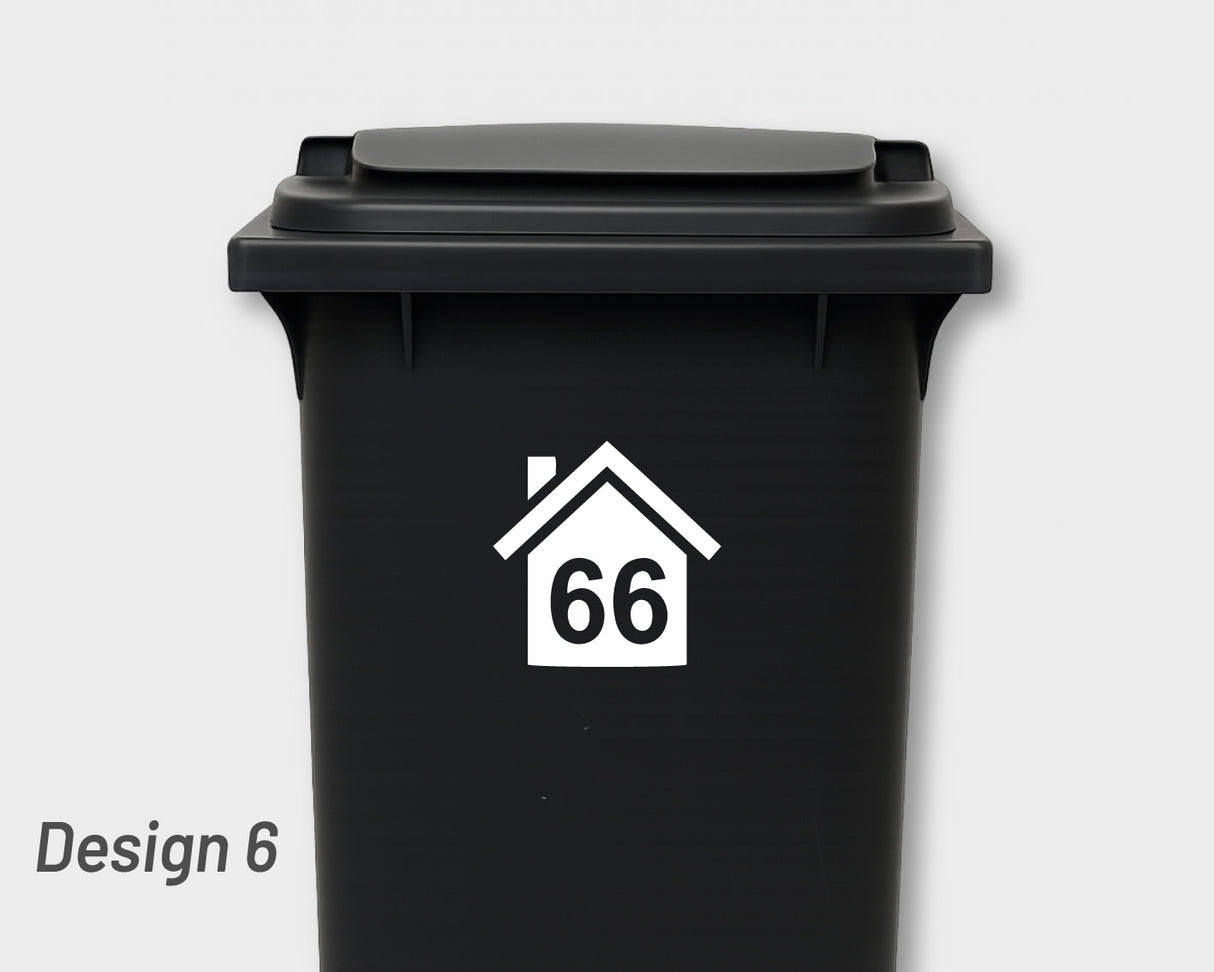 Bin Number Label