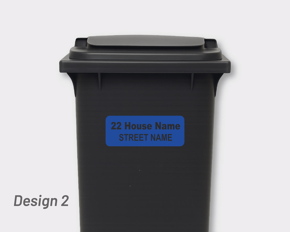 Bin Address Label / House Name