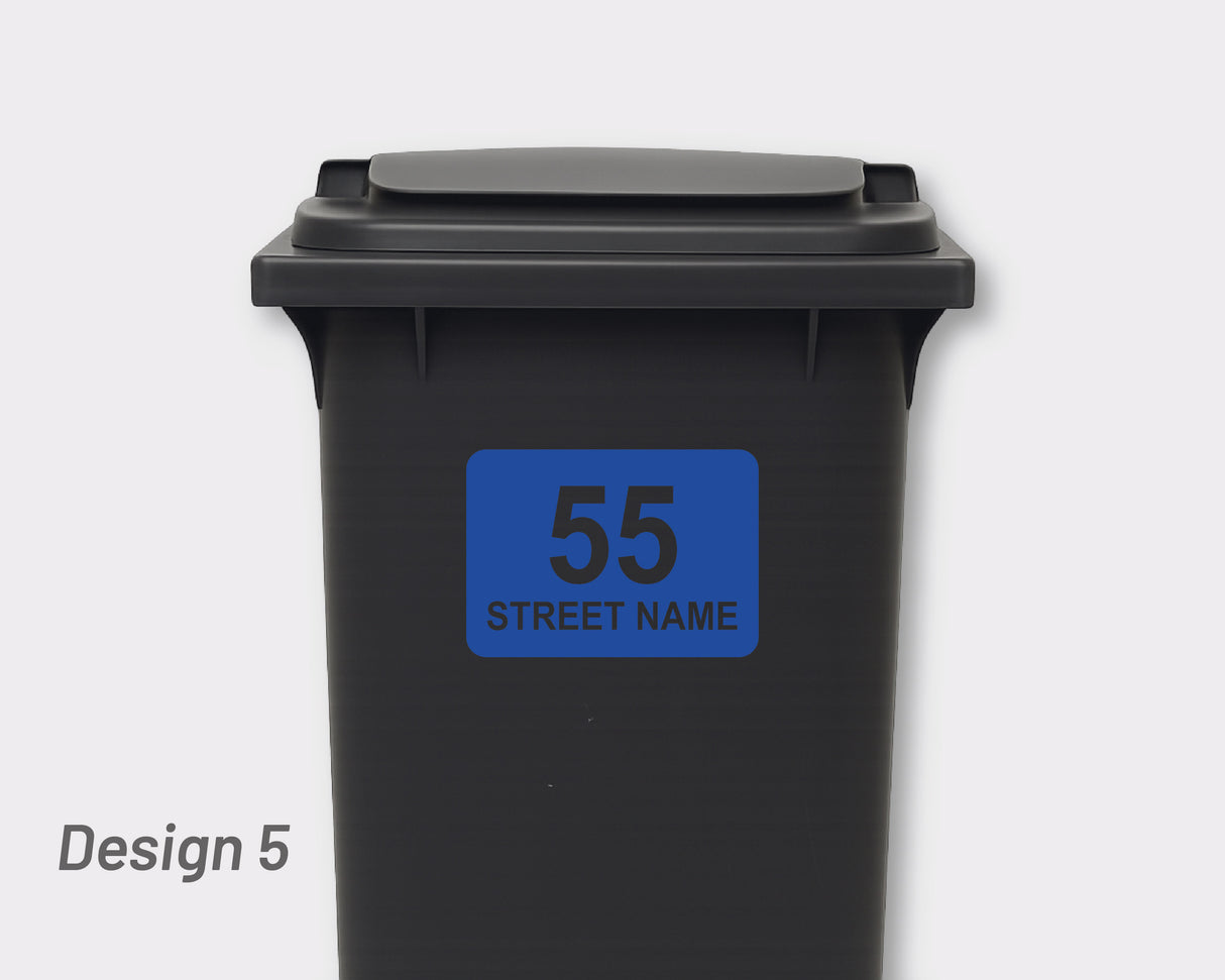 Bin Address Label / House Name