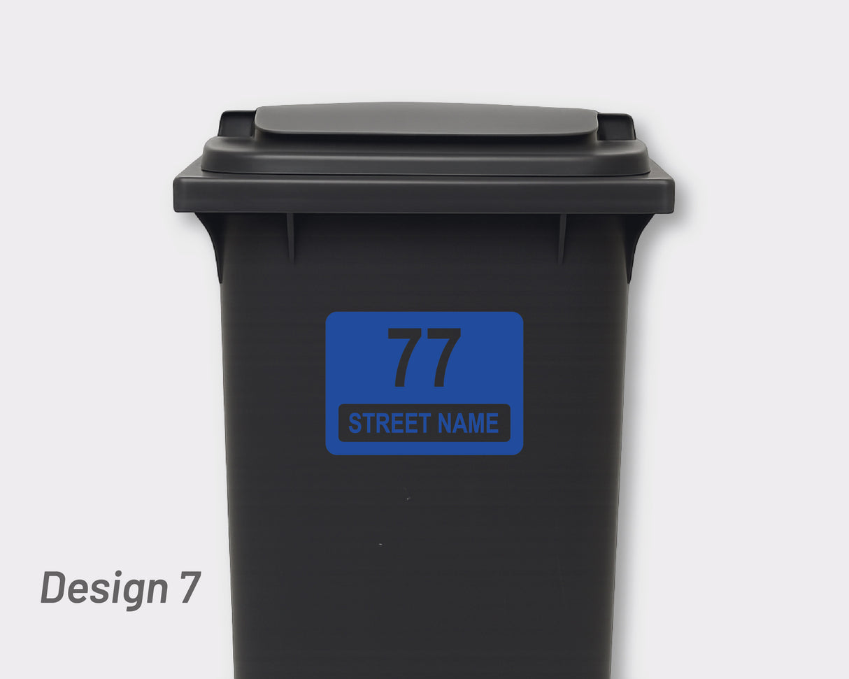 Bin Address Label / House Name
