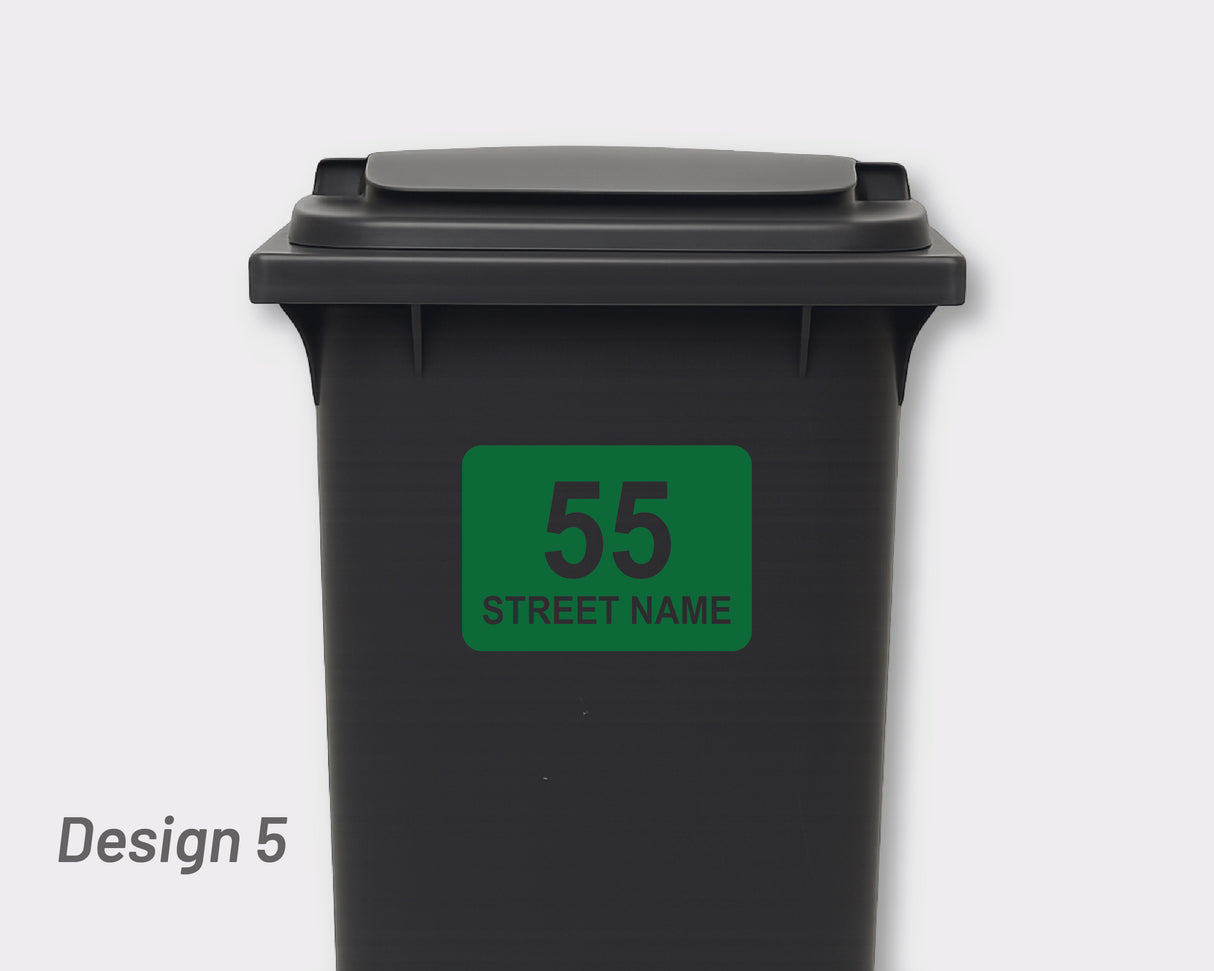 Bin Address Label / House Name