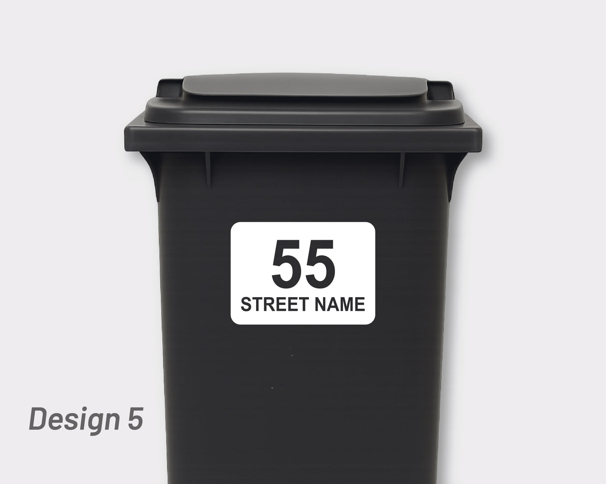 Bin Address Label / House Name