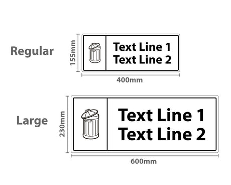 Industrial Bin Labels - Printed