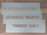 Industrial Bin - Custom Stencil