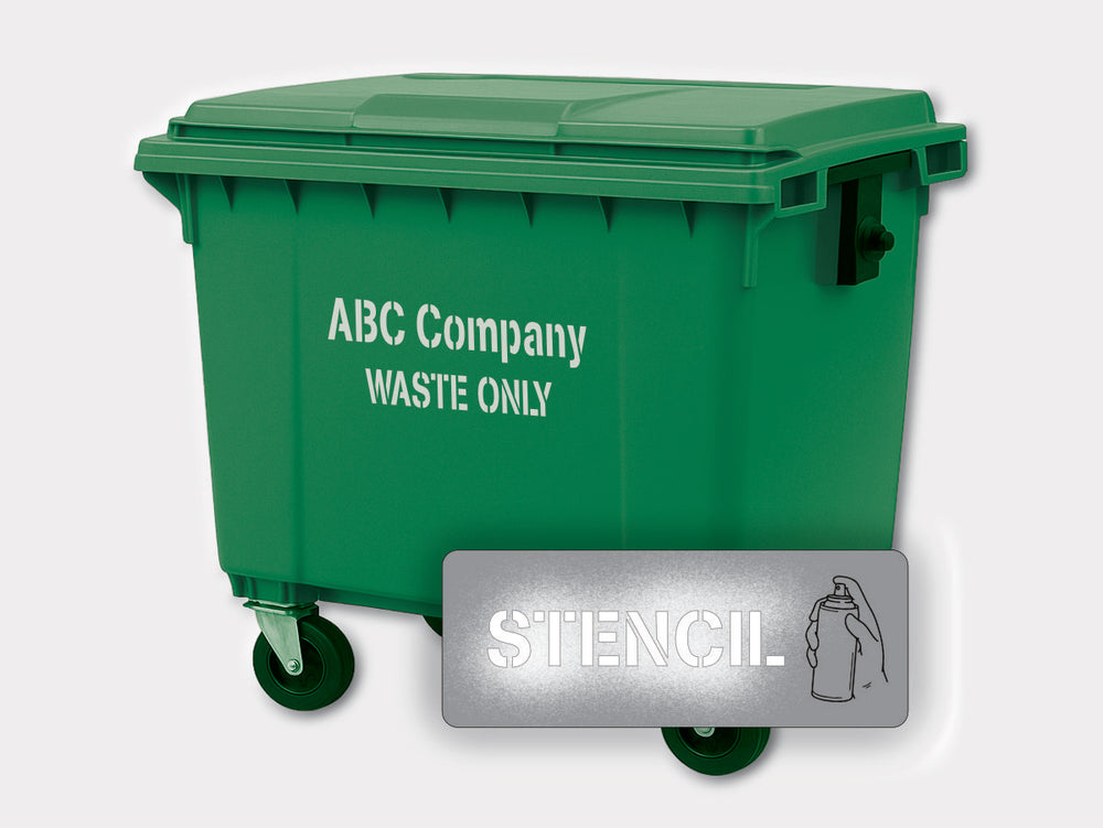 Industrial Bin - Custom Stencil