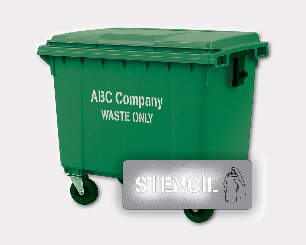 Industrial Bin - Custom Stencil