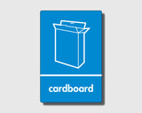 Recycling Sticker - Cardboard (WRAP Compliant) - RW011