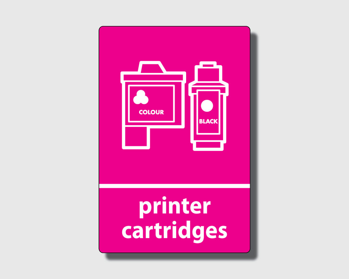 Recycling Sticker - Printer Cartridges (WRAP Compliant) - RW025 ...
