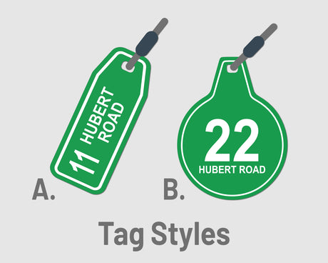 Recycling Bag Labels - Plastic Tag