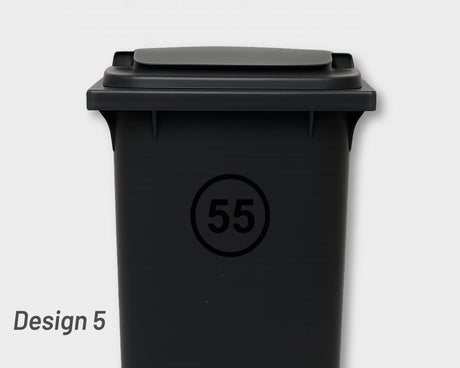 Bin Number Label