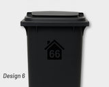 Bin Number Label