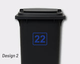 Bin Number Label