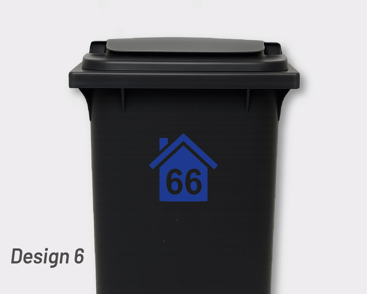 Bin Number Label
