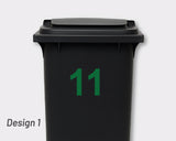 Bin Number Label