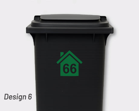 Bin Number Label