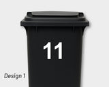 Bin Number Label