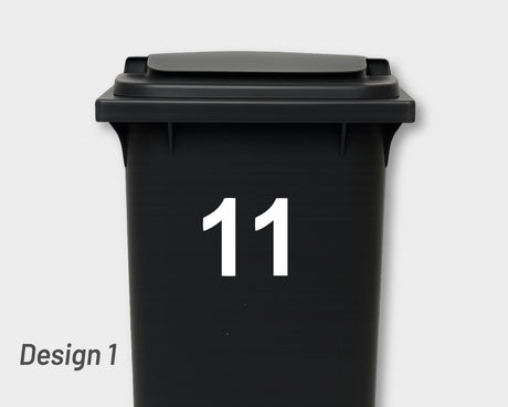 Bin Number Label