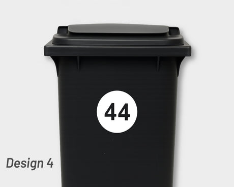 Bin Number Label