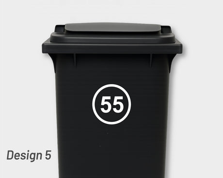 Bin Number Label