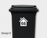 Bin Number Label