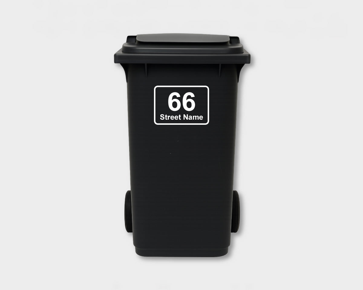 Bin Address Label / House Name