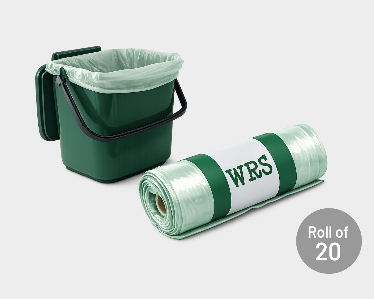 Caddy Liners - Compostable - Roll of 20 – Wheelie Rubbish Signs