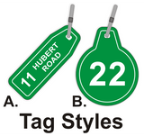 Recycling Bag Labels - Plastic Tag