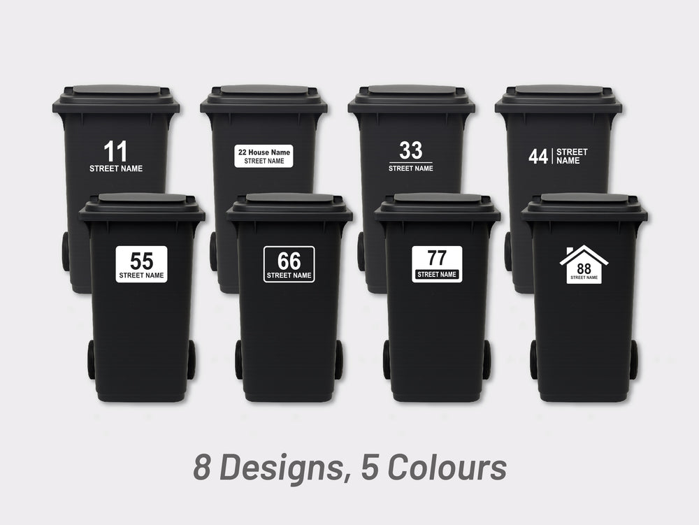 Bin Address Label / House Name