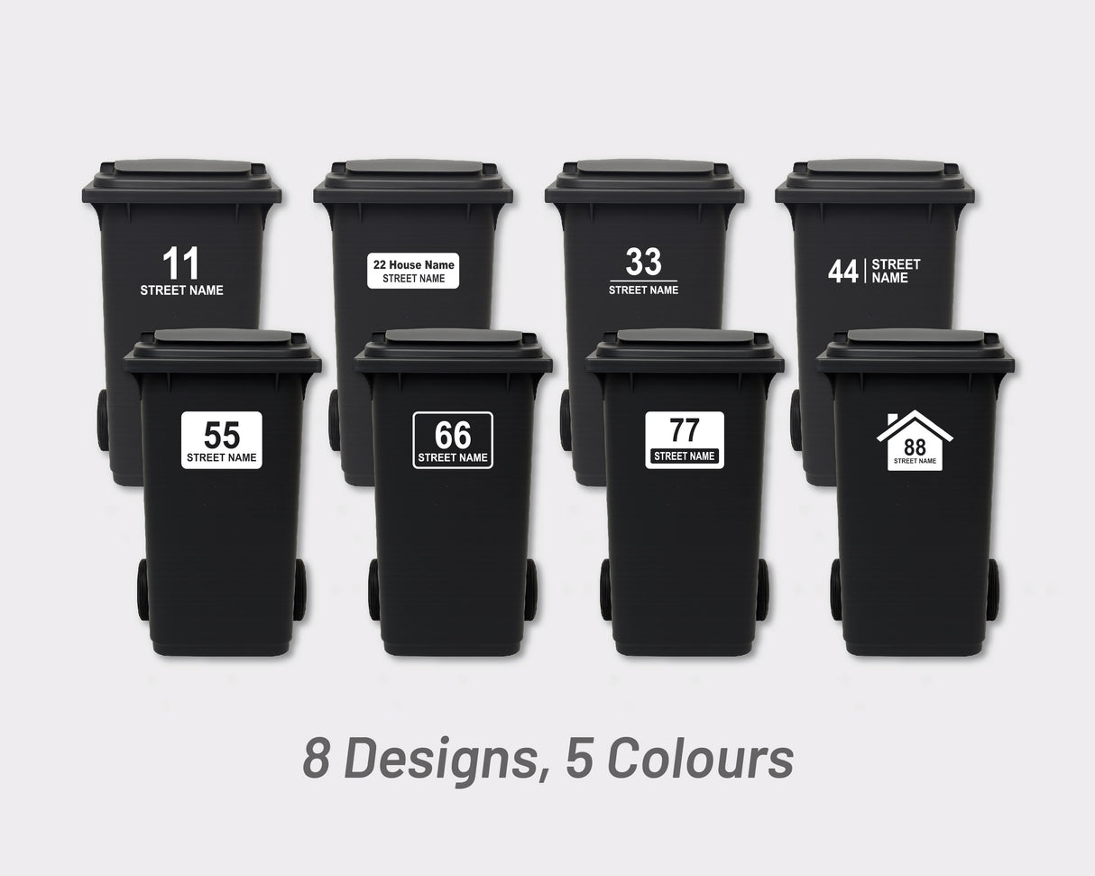 Bin Address Label / House Name
