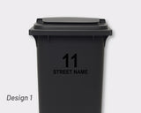 Bin Address Label / House Name