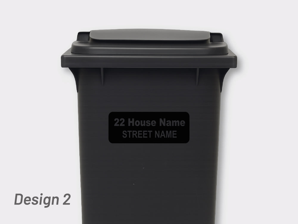 Bin Address Label / House Name