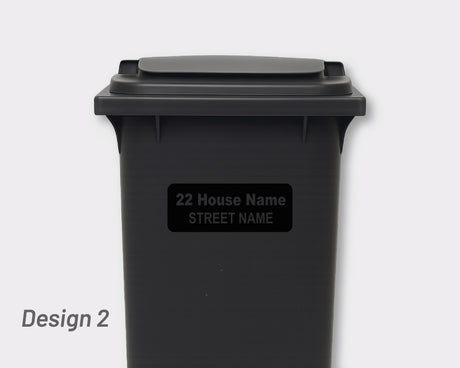 Bin Address Label / House Name