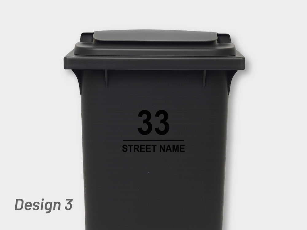 Bin Address Label / House Name