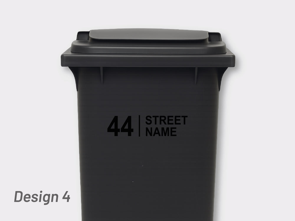 Bin Address Label / House Name
