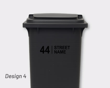 Bin Address Label / House Name