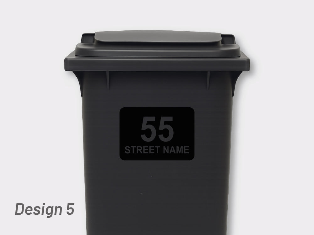 Bin Address Label / House Name