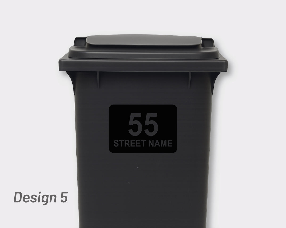 Bin Address Label / House Name
