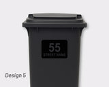 Bin Address Label / House Name