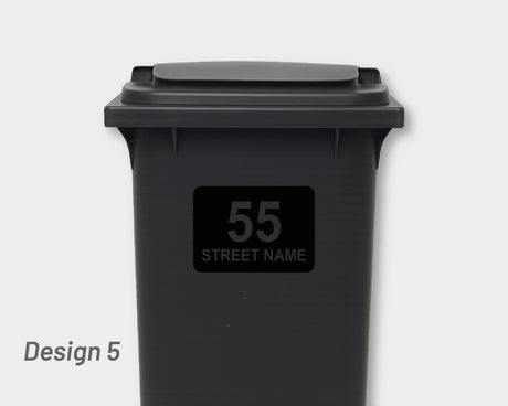 Bin Address Label / House Name