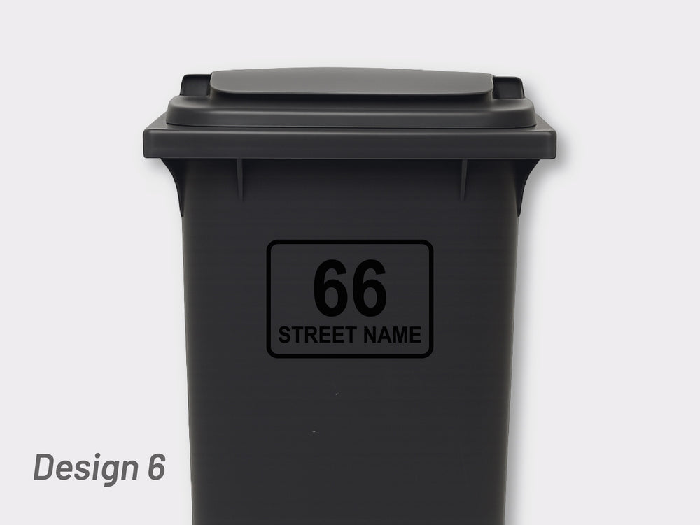 Bin Address Label / House Name