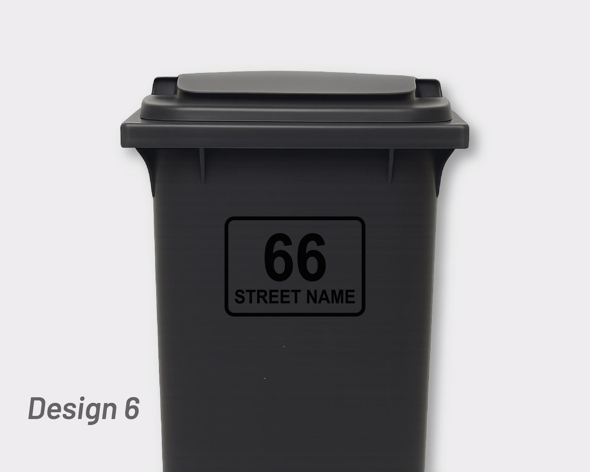 Bin Address Label / House Name