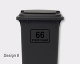 Bin Address Label / House Name
