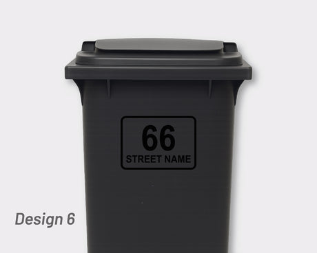 Bin Address Label / House Name