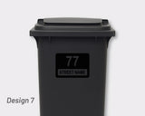 Bin Address Label / House Name