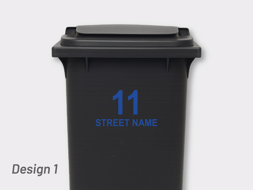 Bin Address Label / House Name
