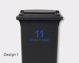 Bin Address Label / House Name