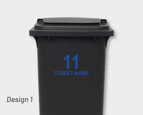 Bin Address Label / House Name