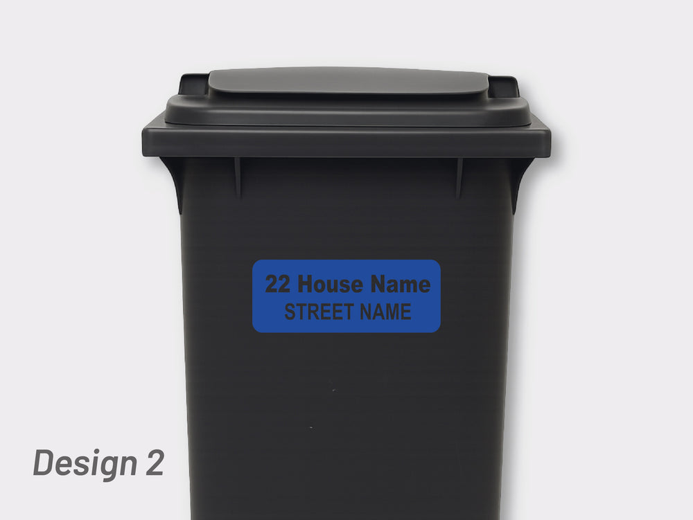 Bin Address Label / House Name